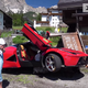 Illustration for article titled How The Hell Did This $1.5 Million LaFerrari Crash-land On A Boulder?